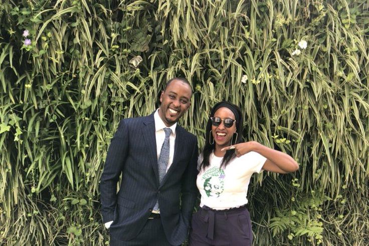 Netizens react as ex-Citizen TV news anchors Janet Mbugua and Hussein Mohamed reunite