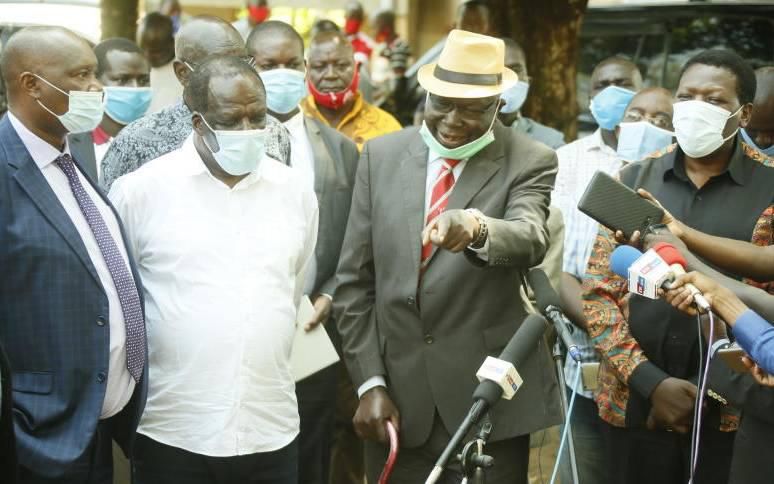 Western Kenya leaders allied to Kakamega Governor Wycliffe Oparanya and Eugene Wamalwa