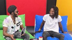 Singer Ayrosh at Pusle Live Kenya Studios