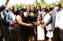 Photos from the Burial  ceremony of the late David Waiganjo Mbiyu