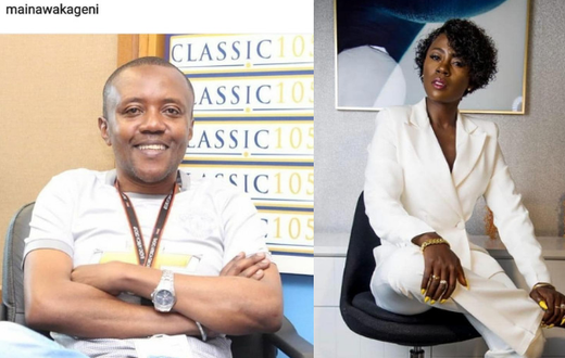 Akothee and Maina Kageni