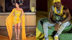 Hamisa Mobetto and Diamond Platnumz