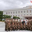 North Korean leader Kim Jong Un presented his generals with commemorative pistols, KCNA said, as the country marked the 67th anniversary of the armistice at the end of the Korean War