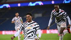 Marcus Rashford again scored the crucial goal as Manchester United beat Paris Saint-Germain in the Champions League