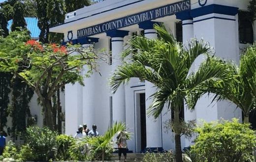 Mombasa County Assembly closed down after MCAs test positive for Covid-19 (Courtesy)