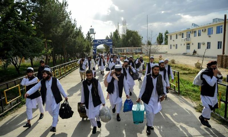 Kabul says just over 4,900 Taliban prisoners have been released so far