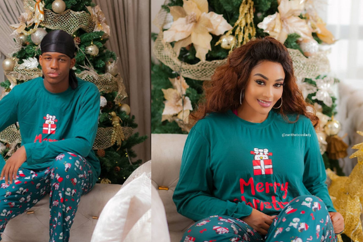 Zari Hassan with Son Raphael  Junior