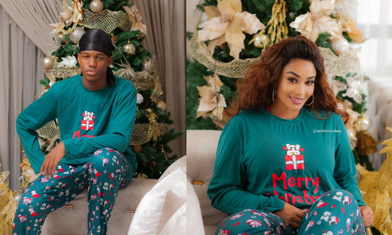 Zari Hassan with Son Raphael  Junior