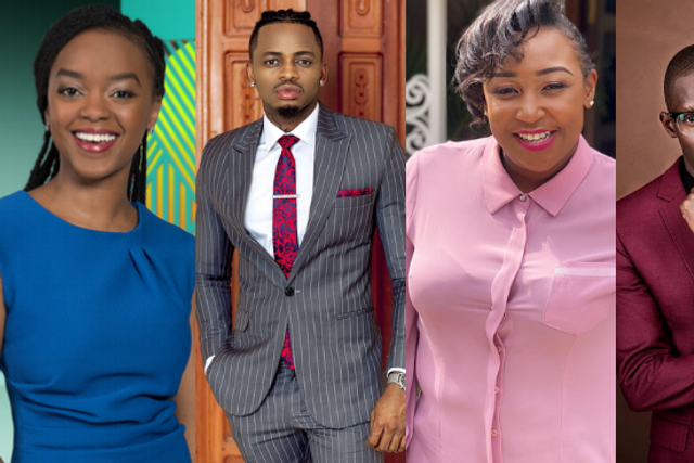 Edith Kimani, Diamond, Betty Kyallo and Njugush