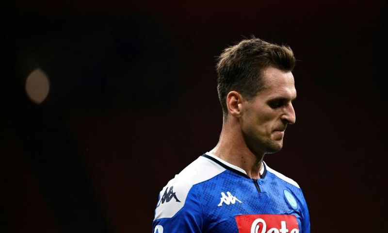 Milik scored 48 goals for Napoli