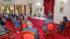 Uhuru meets Parliamentary leaders at State House