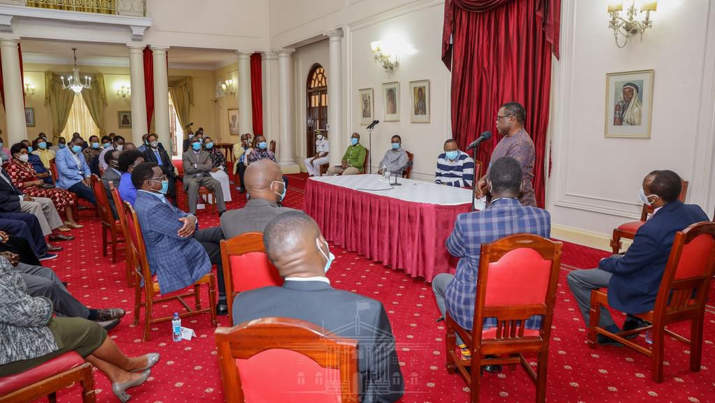 Uhuru meets Parliamentary leaders at State House