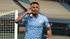 Gabriel Jesus scored in his only Manchester City appearance this season