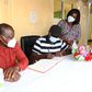 Health CS Mutahi Kagwe with CSs Charles Keter and Raychelle Omamo during a visit to Narok County