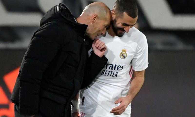 'He has my support': Benzema with Zidane