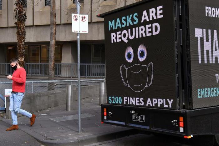 The state of Victoria -- which includes Melbourne -- recorded 450 new virus cases on Friday and has seen record deaths this week, making it Australia's most serious outbreak