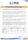 EPRA maximum wholesale and retail petroleum prices in Kenya for January 15 to February 14, 2021