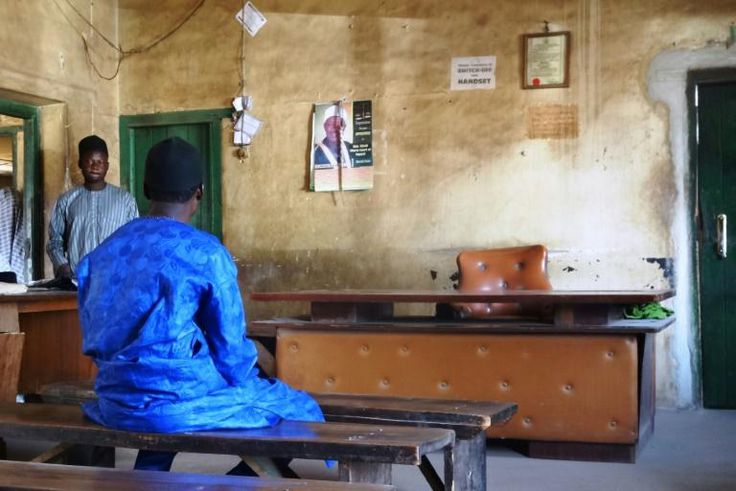 Sharia courts, like this one in Bauchi in northern Nigeria, run parallel to state and federal justice system
