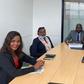 Elgeyo Marakwet Kipchumba Murkomen together with Nairobi MCAs Ann Thumbi, Sylvia Museiya and Millicent Jagero