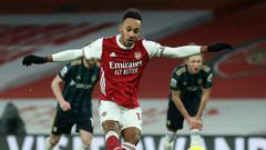 Hat-trick hero: Pierre-Emerick Aubameyang scored a hat-trick in Arsenal's 4-2 win over Leeds