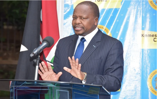 Health CS Mutahi Kagwe