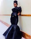 Diamond’s sister Queen Darleen reveals her all grown baby bump for the first time