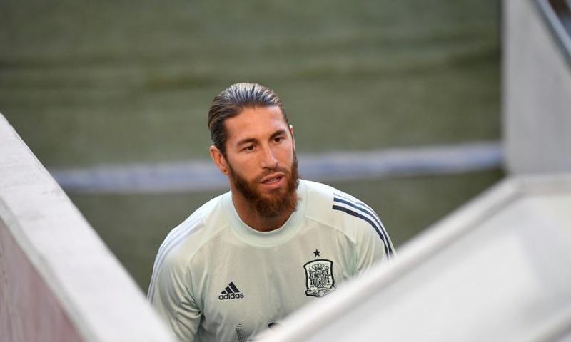 Sergio Ramos is in Stuttgart ahead of Spain's UEFA Nations League match against Germany.