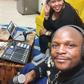 Radio Africa's Kiss 100 presenters Jalang'o and Kamene Goro working from home