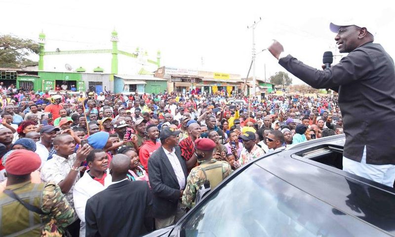 We are ready even if the election is tomorrow - DP William Ruto says as he campaigns in Kajiado