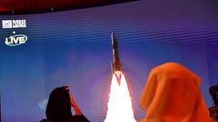 The long-anticipated blast-off of the unmanned spacecraft at 6:58 am local time (2158 GMT Sunday) from Japan's Tanegashima Space Center was met with rapturous applause in the Emirates