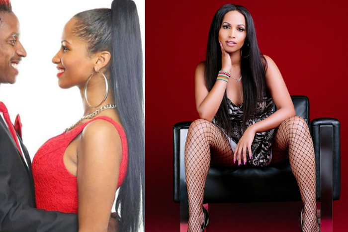 Eric Omondi with Chantal (File Image)