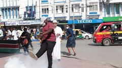 Protests against Covid-19 corruption scandals in Mombasa County