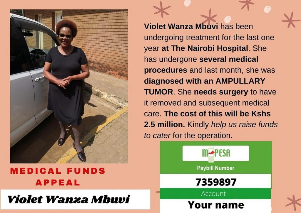 K24 journalist Mung'ala Mbuvi sends out medical appeal for ailing mother Violet Wanza Mbuvi