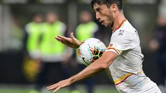 Biagio Meccariello scored but it wasn't enough as Lecce dropped down to Serie B after just one year in Italy's top flight