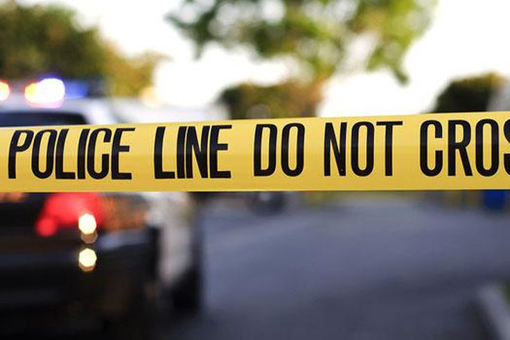 File image of a crime scene cordoned off