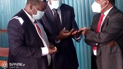 Migori Governor Okoth Obado during his court appearance on August 27, 2020