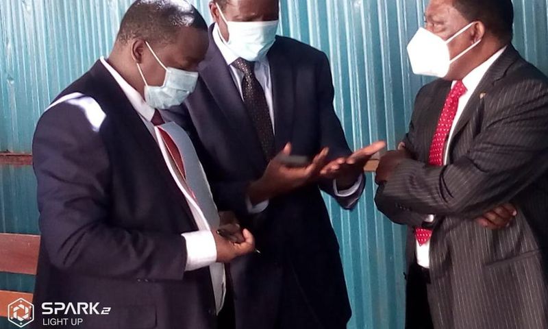 Migori Governor Okoth Obado during his court appearance on August 27, 2020