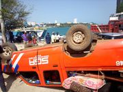 Another vehicle involved in accident at Likoni Crossing Channel