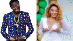 Zari Hassan with Michael Blackson