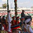 President Uhuru Kenyatta during the 2020 Jamhuri Day celebrations at Nyayo Stadium