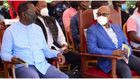 Former Prime Minister Raila Odinga (left) and Businessman Jimmy Wanjigi