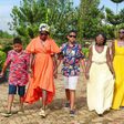 Akothee with her Kids