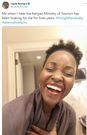 Post by Oscar-award winner Lupita Nyong'o following Ministry of Tourism statement