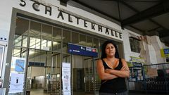 Gracia Schuette handed out hot soup as migrants arrived at Munich train station in summer 2015