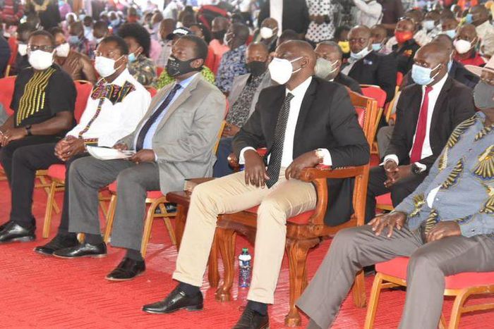 DP Ruto, Raila,Mudavadi and Weta among leaders at MP Ken Murungu’s Burial