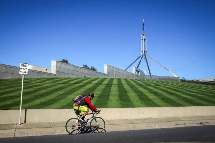 Parliament House in Canberra, Australia