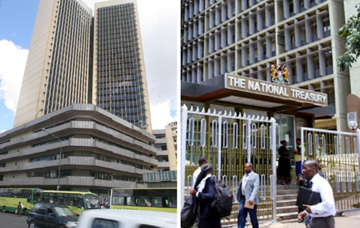 Teleposta Towers, headquarters of the Ministry of ICT and the National Treasury which have reported Covid-19 among staff members