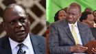 David Murathe with William Ruto
