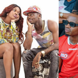 Diamond Platnumz with Zari and Wema Sepetu