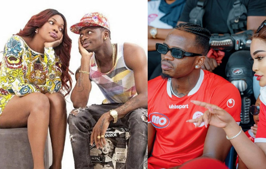 Diamond Platnumz with Zari and Wema Sepetu